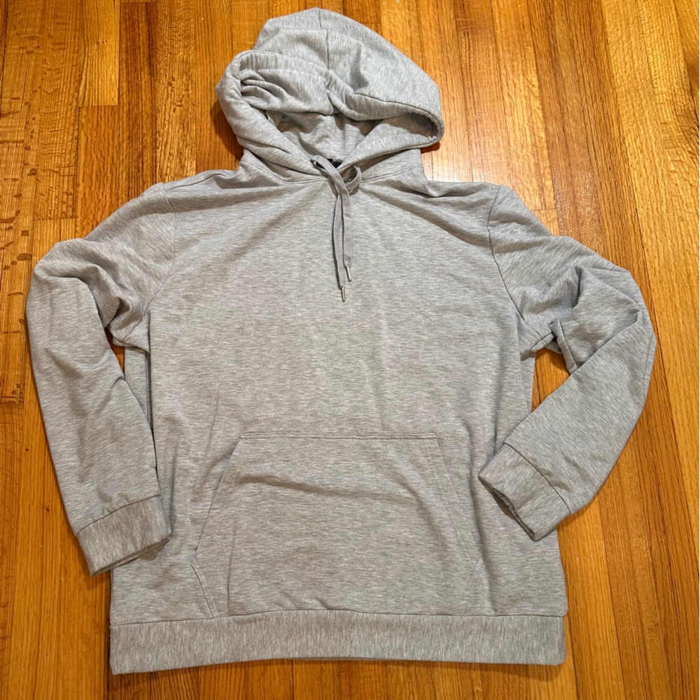 Quince Men’s  XL Super Soft Modal  Hoodie  Gray Athleisure (a2)